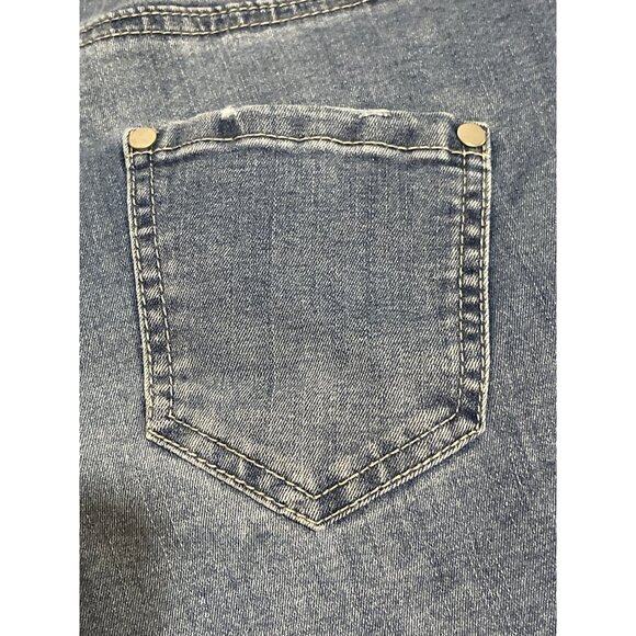 Time And Tru Maternity Denim Shorts With‎ Stretch Waistband Size Small (4-6) - Picture 5 of 11